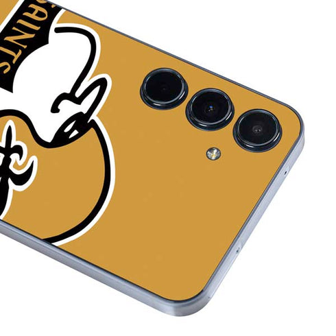 NFL New Orleans Saints Retro Logo Galaxy A55 5G Skin
